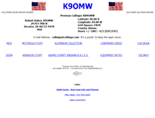 Tablet Screenshot of k9omw.com